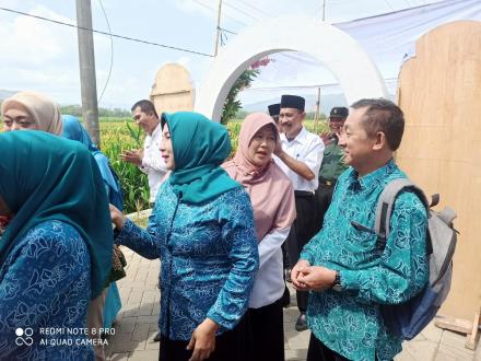 KUNJUNGAN KEMENTERIAN KESEHATAN DI POSYANDU KREBET